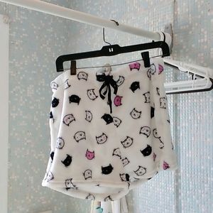 NWOT furry-soft cat shorts